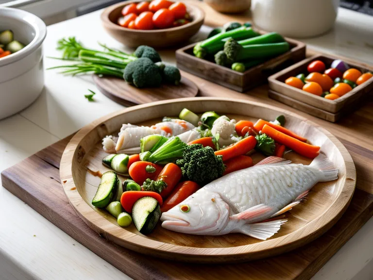 Filet de poisson blanc frais à la texture nacrée, avant une cuisson sans gras