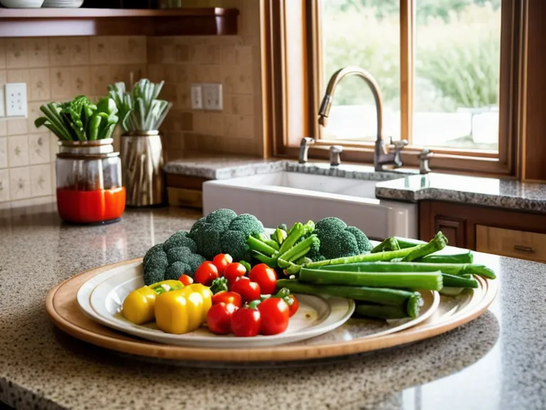Méthode des zones sur une plaque de cuisson pour organiser les repas et cuire chaque légume séparément