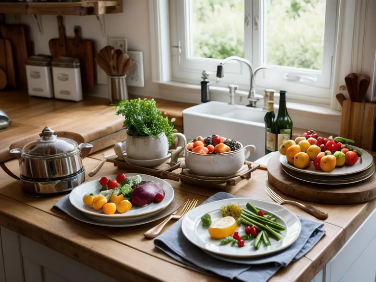 Batch-cooking et organisation cuisine : contenants en verre remplis de légumes rôtis rangés dans le réfrigérateur pour la semaine